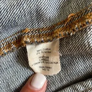J. Crew | Jackets & Coats | J Crew Denim Jacket | Poshmark